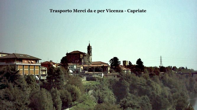 trasporto merci vicenza capriate