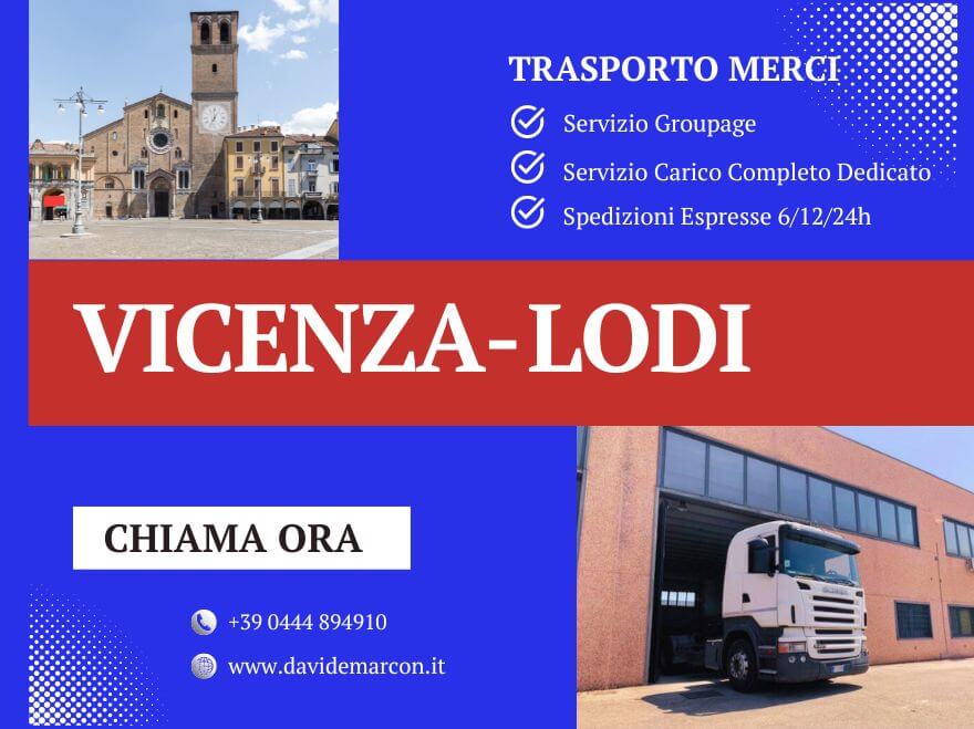 trasporto merci da e per vicenza lodi davide marcon azienda di autotrasporti a vicenza